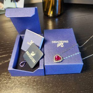 Swarovski heart necklace
